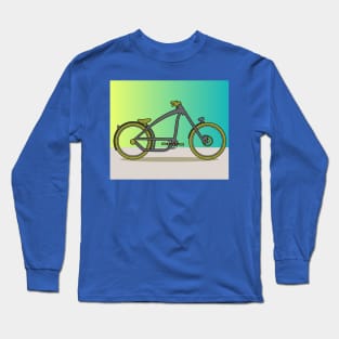 Retro Vintage Bicycle Biker Lover Long Sleeve T-Shirt